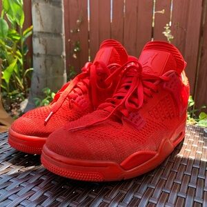 Jordan 4 Retro Flyknit (University Red)